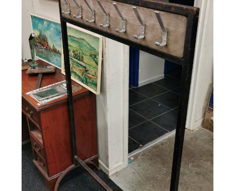 VINTAGE SCHOOL COAT RACK