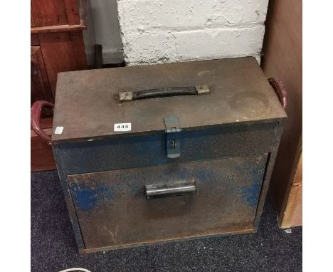 STEEL TOOLBOX AND TOOLS