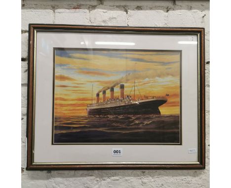 TITANIC PRINT