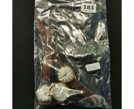 BAG OF VINTAGE MECHANICAL WRIST WATCHES