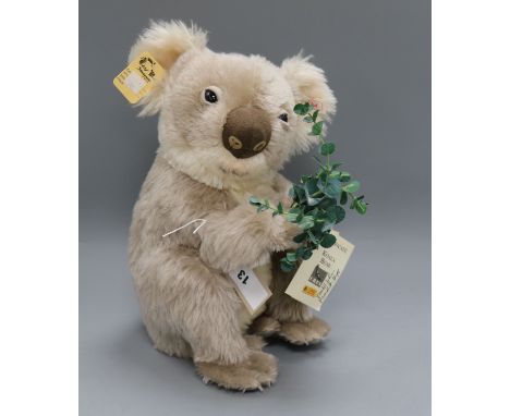 A Steiff Koala bear, white label, USA