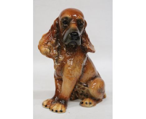 A LARGE GOEBEL COCKER SPANIEL FIGURE 
