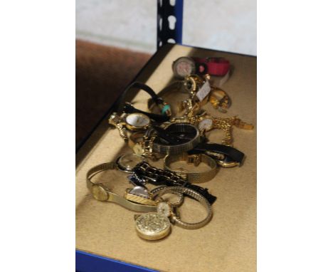 A LARGE QUANTITY OF WATCHES TO INCLUDE ROTARY, SEKONDA, TIMEX, ETC., 