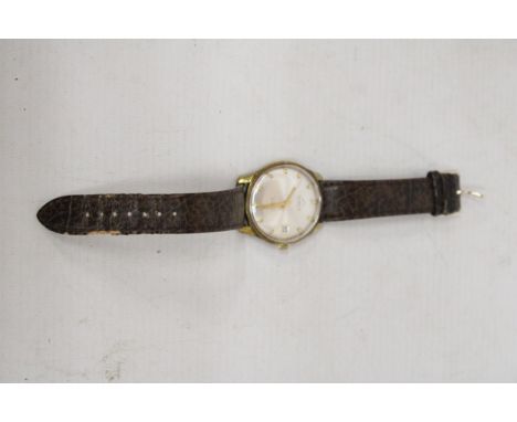 A VINTAGE MONDAINE 25 JEWELS AUTOMATIC INCABLOC WATCH SEEN WORKING BUT NO WARRANTY 