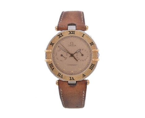 Omega, Constellation, ref. 1961070, a stainless steel wristwatch, circa 1980, quartz movement, 6 jewels, cal. 1444, bronze di