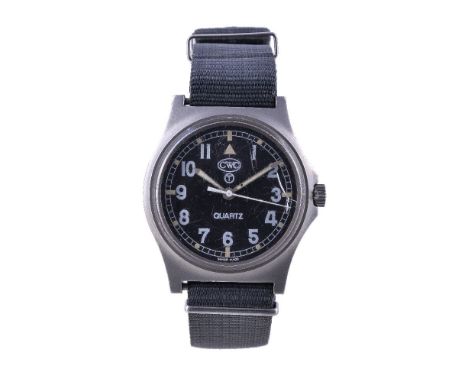 CWC, ref. W10/6645-99, a stainless steel military wristwatch, no. 5415317 5391/98, Swiss quartz movement, 7 jewels, cal. ETA 