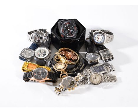 A collection of wristwatches, brands to include: Casio, Guess, Pulsar, Sekonda, Tissot and others. All recommended for spares