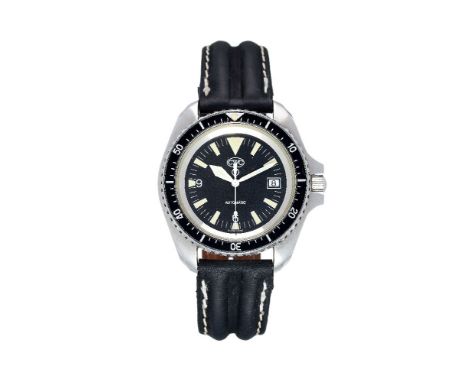 CWC, ref. 6645-99 923-7697, a stainless steel military wristwatch, no. 399/02, circa 2002, Swiss automatic movement, 25 jewel