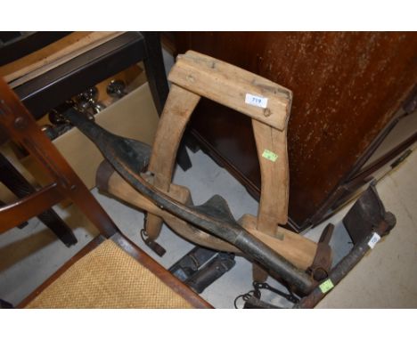 Two vintage/antique yokes