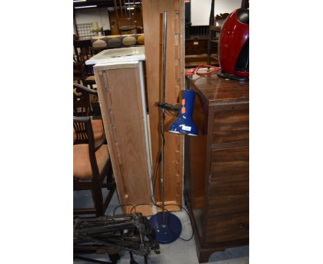 A vintage style adjustable reading lamp