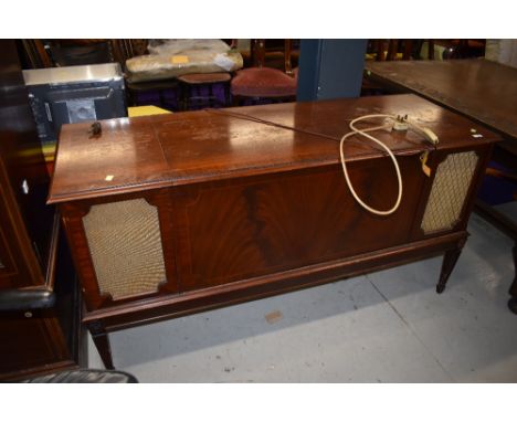 A vintage Dynatron radiogram
