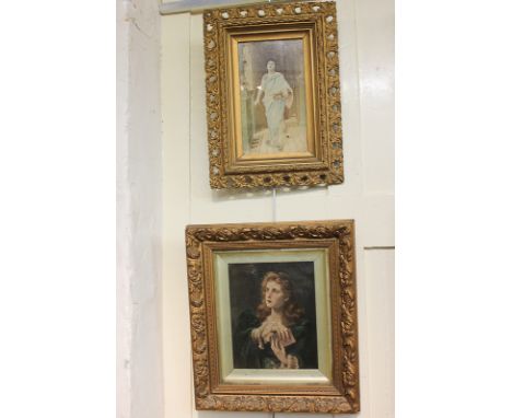 After Baron Cuno von Bodenhausen, tinted photograph of a lady in classical robes, inscribed Bodenhausen Munchen 1886 as part 