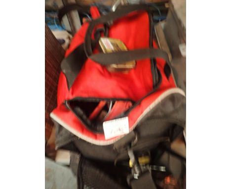 Carry bag of mixed engineering tools 