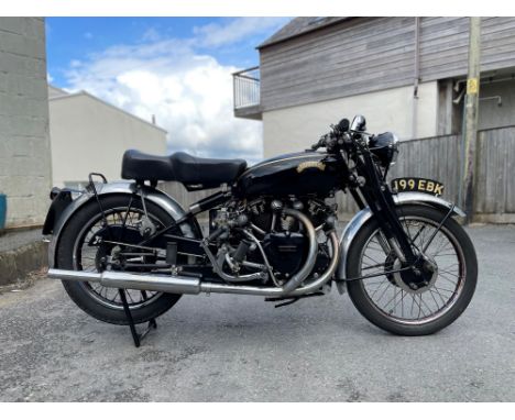 A fine example of the legendary 'Series C' Black Shadow in good running order. During the early 1950s, Vincent were at the to