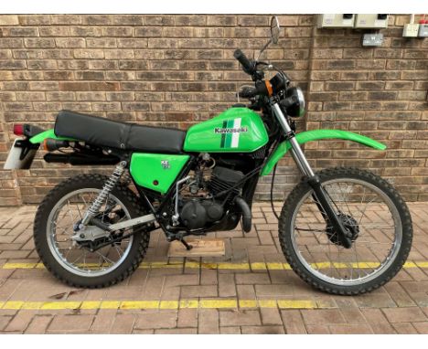 UK-registered from new KE175 being offered without Reserve. Kawasaki started producing the popular KE175 Trail Bike in 1976 a