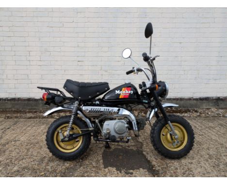 **Please note this bike's UK registration number is D687 UUJ**JDM 1980's Z50J Monkey Bike A Japanese domestic-market 'monkey 