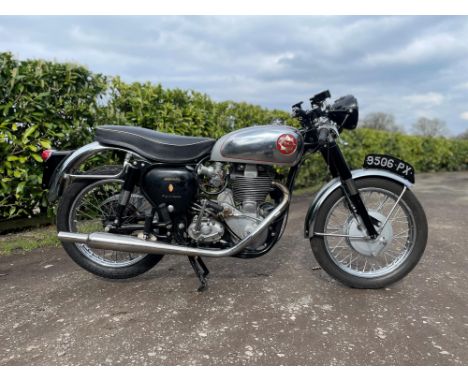 The original 'café racer', the legendary BSA Gold Star. Introduced in the late 1930s as a 350cc or 500cc quick road bike and 