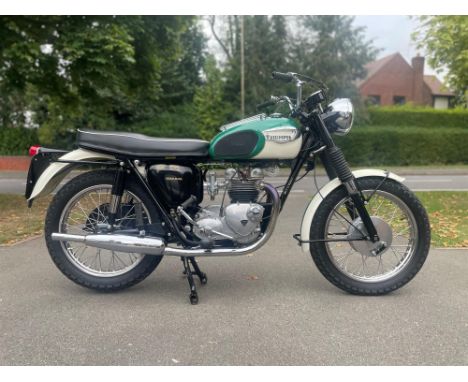 Nicely presented example of the sporty Triumph T100SS Tiger. The Triumph Tiger T100 was developed from the very popular 500cc