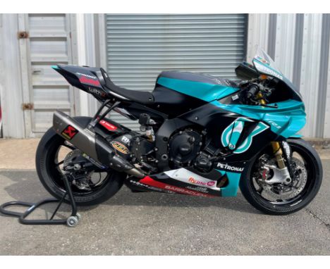 Number 13 of the 46 track bikes produced, on display from new and zero miles. Produced in 2020 to celebrate the 46 year partn