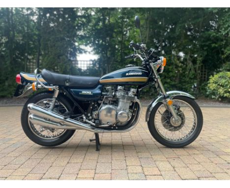 All-correct Kawasaki Z1B imported into the UK in 1999. The 1975 Z1B featured a stiffer frame, slightly more power and improve