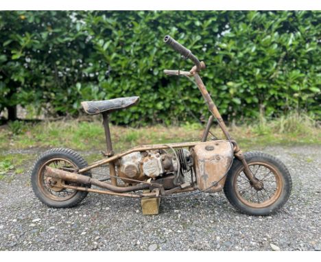 Rare surviving Excelsior Welbike Mk 2. Designed by the SOE (Special Operations Executive) based at Welwyn during WWII as a li
