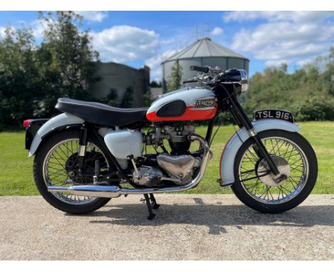 US-model 1959 Triumph T120 Bonneville. Triumph designer Edward Turner's final project before retirement was the legendary T12