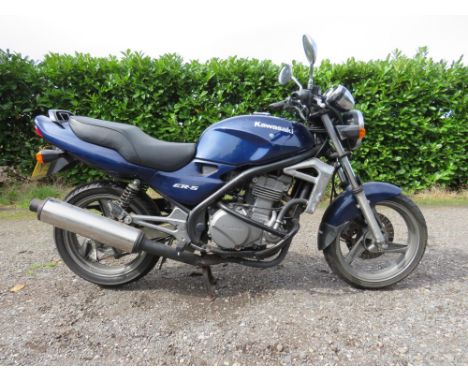 Popular Kawasaki commuter bike offered without Reserve.    The ER-5 is a medium weight, naked 500 produced between 1997 and 2