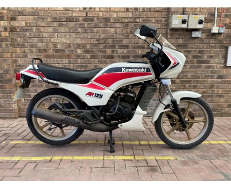 Original Kawasaki AR125 being offered without Reserve. Introduced in 1982 by Kawasaki and was the fastest machine in its clas