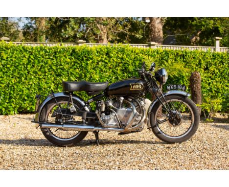 VOC Spares Co Ltd restored 'Series B' Rapide. Post-war Vincents bristled with innovative features and were finished to a rema