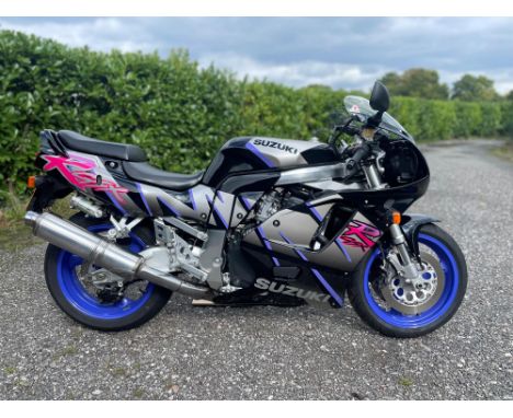 Original low-mileage example of the first water-cooled GSX-R 750. Launched in 1984 and remained in production up until 2018Po