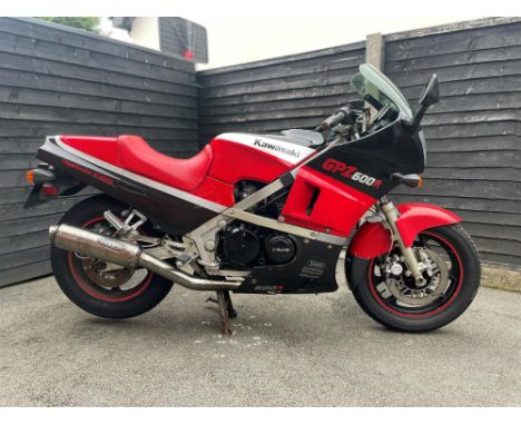 Correct numbers and UK-registered from new. Produced between 1985 and 1990 and known as the Ninja 600R in the US and GPZ600R 