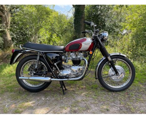 Nicely restored UK-market Triumph TR6P Trophy. The TR6 was developed by Triumph for the US-market in the late 1950s and remai