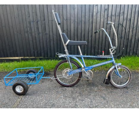 Customised Mk2 3-speed Raleigh Chopper being offered without Reserve. Designed in the late 1960s with very obvious period inf