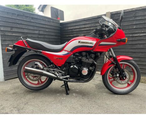 All original and UK-supplied from new. The Kawasaki Z500/Z550 series began in 1979 with the Z500 using a scaled-down version 