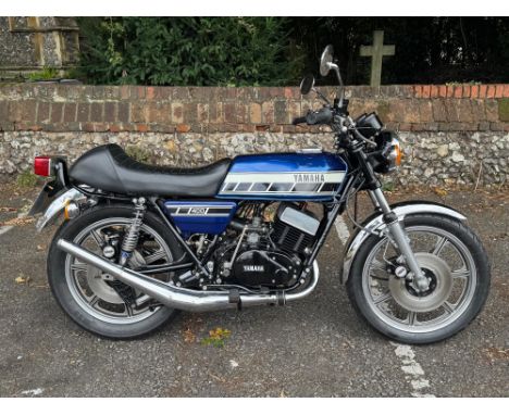 Matching numbers RD400D in running order. Last of the air-cooled RD400 models before being replaced by liquid-cooled bikesPot