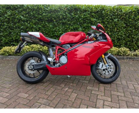Immaculate low mileage 749R 'homologation special', #303/1200 The Terblanche-designed 749 was first launched in 2004 to repla