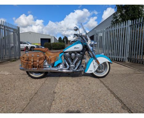 Classically styled Heritage cruiser celebrating the brand's 110th Anniversary. The Indian brand of motorcycles started in 190