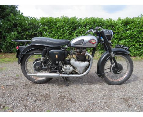Classic 1960s British roadster in need of some light recommissioning. The BSA Golden Flash (or Gold Flash) was an early expon