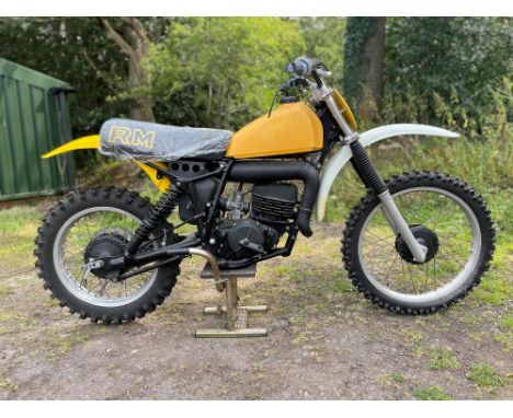 Mostly complete early RM250A Suzuki scrambler being offered without Reserve. The RM (racing machine) model range was introduc