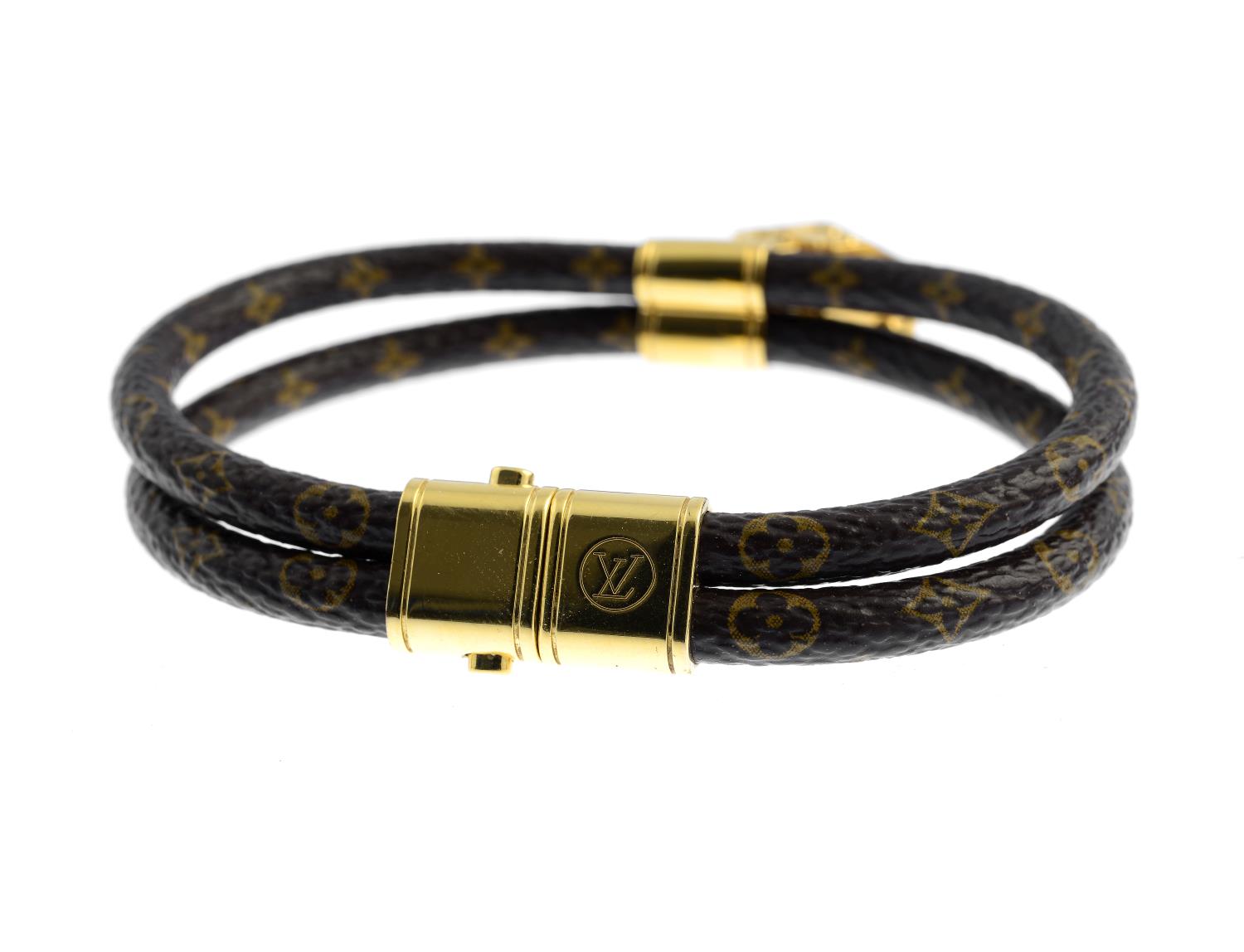 louis vuitton keep it twice monogram bracelet