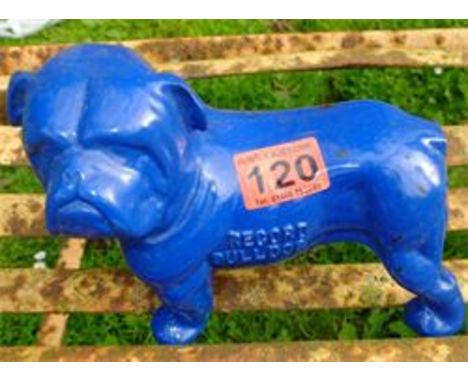 Record Tools Cast Iron Advbertising Bulldog