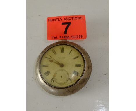 Vintage Silver Fusee Pocket Watch
