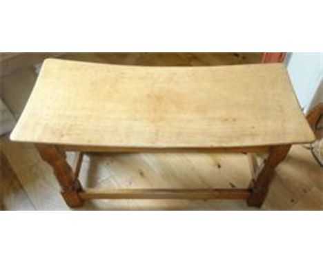 Vintage Mouseman Duet Stool