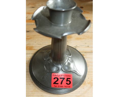 Tudric Candlestick 5 1/2" tall