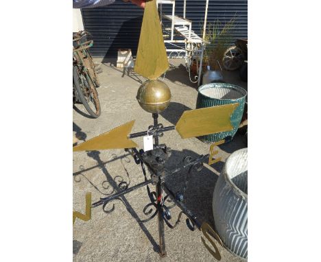 Wrought metal weather vane Condition Report Click here for further images, condition, auction times & delivery costs

