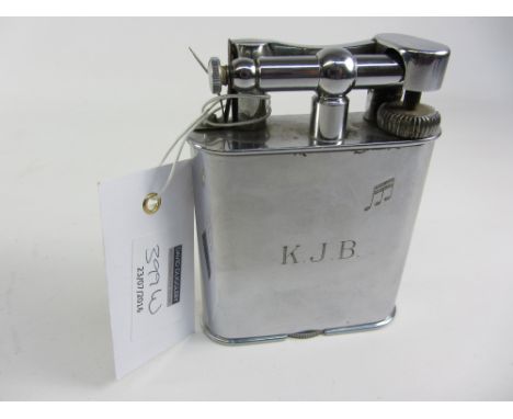 Dunhill chrome plated lighter Condition Report Click here for further images, condition, auction times & delivery costs
