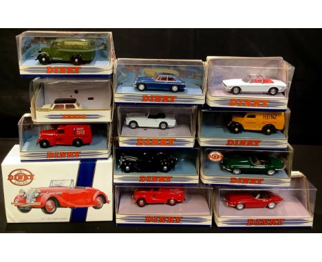 Toys &amp; Juvenalia - Matchbox The Dinky Collection 1:43 scale models including DY-S 17 1939 Triumph Dolomite, boxed; others