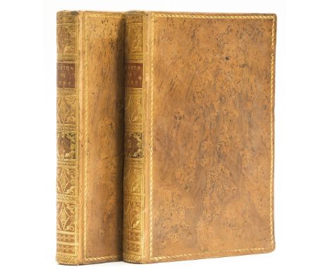 [Warton (Joseph)] An Essay on the Genius and Writings of Pope, 2 vol., vol. I The Fourth Edition,vol. II first edition,  A1 b