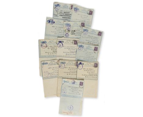 Second World War letters.- MacFarlane Grant (Ian, Major, serving in the Middle East during the Second World War, & his wife R