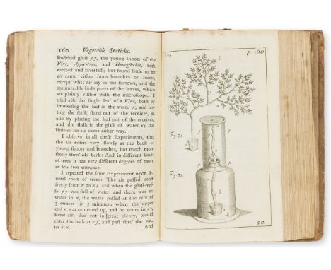 Botany.- Hales (Stephen) Statical Essays: Containing Vegetable Staticks; Or, an Account of some Statical Experiments on the S